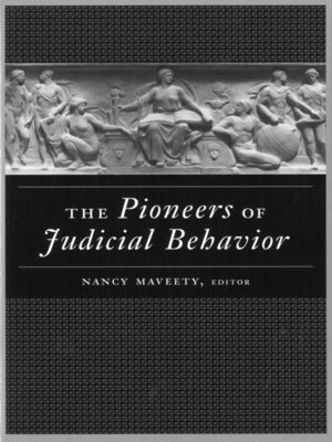cover image of Pioneers of Judicial Behavior